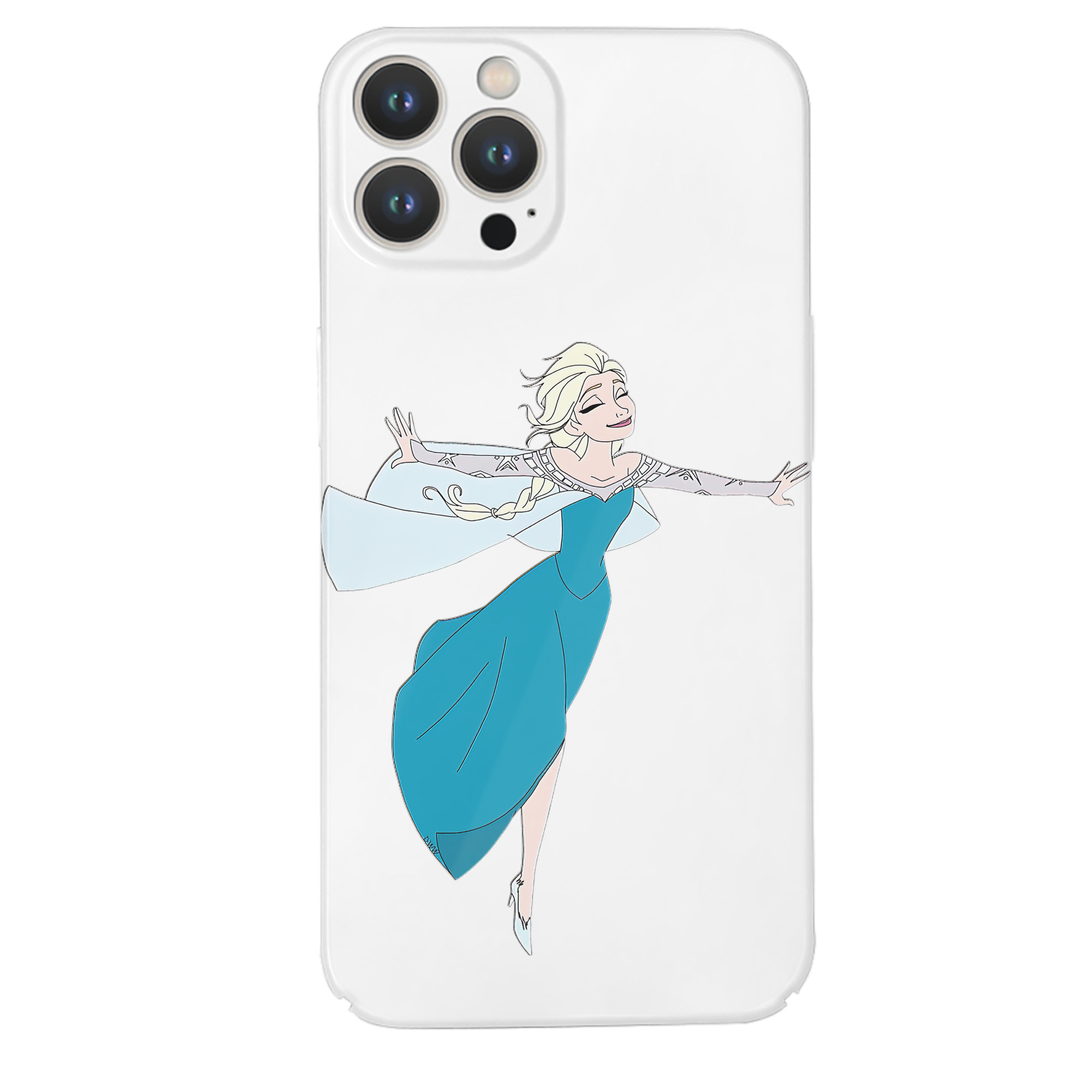 （画像用） アナと雪の女王 アンナ エルサ Frozen Anna Elsa 【iPhone 14シリーズ対応】ハードケース